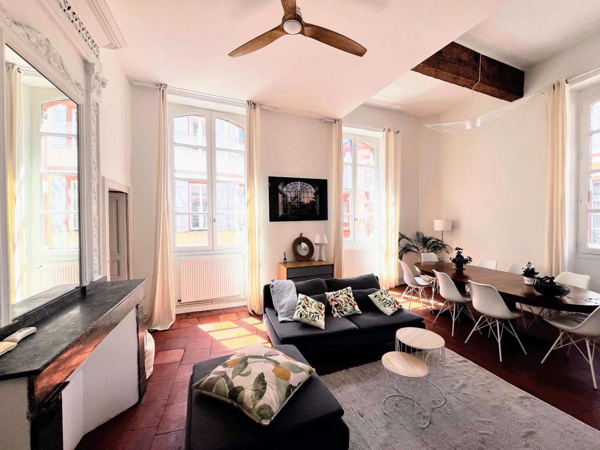 Renovation D'architecte Dans Le Coeur Historique De Appartement Toulouse