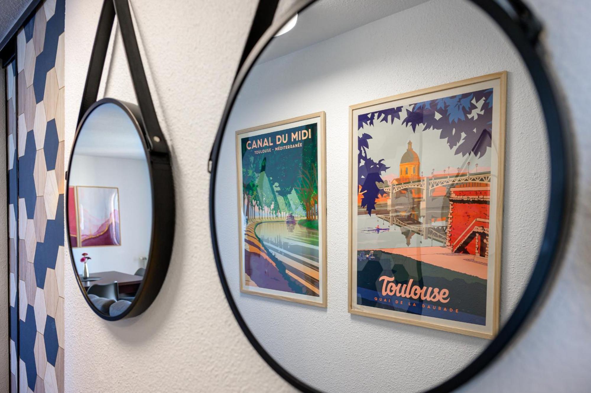 Appartement L Antre Ensoleillee Du Minotaure, Parking Toulouse