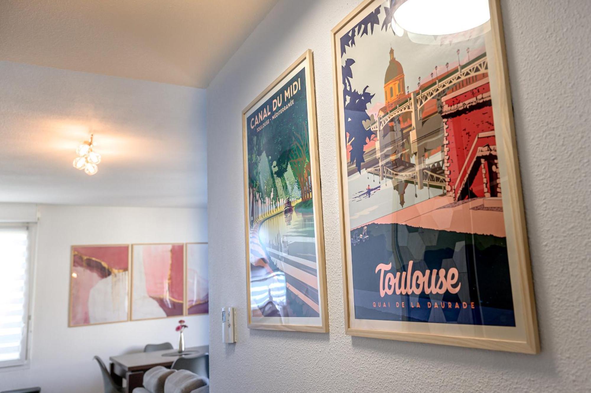 Appartement L Antre Ensoleillee Du Minotaure, Parking Toulouse