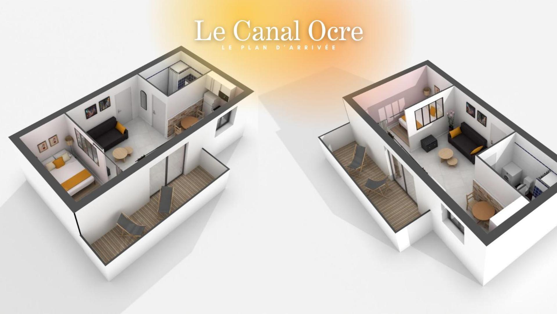 Appartement Le Canal Ocre - Netflix - Parking Couvert