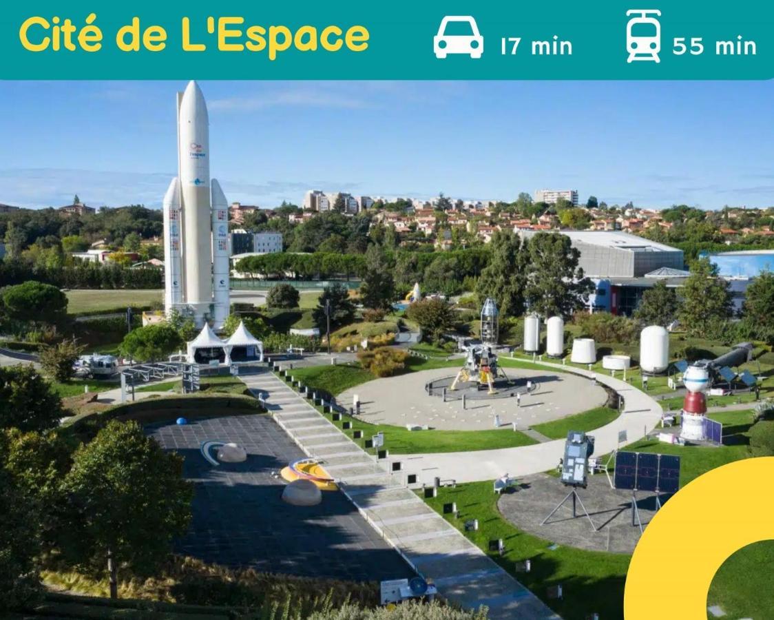 Ancely Neuf Deco Aero - Parking Gratuit - Proche Blagnac Apartment Toulouse