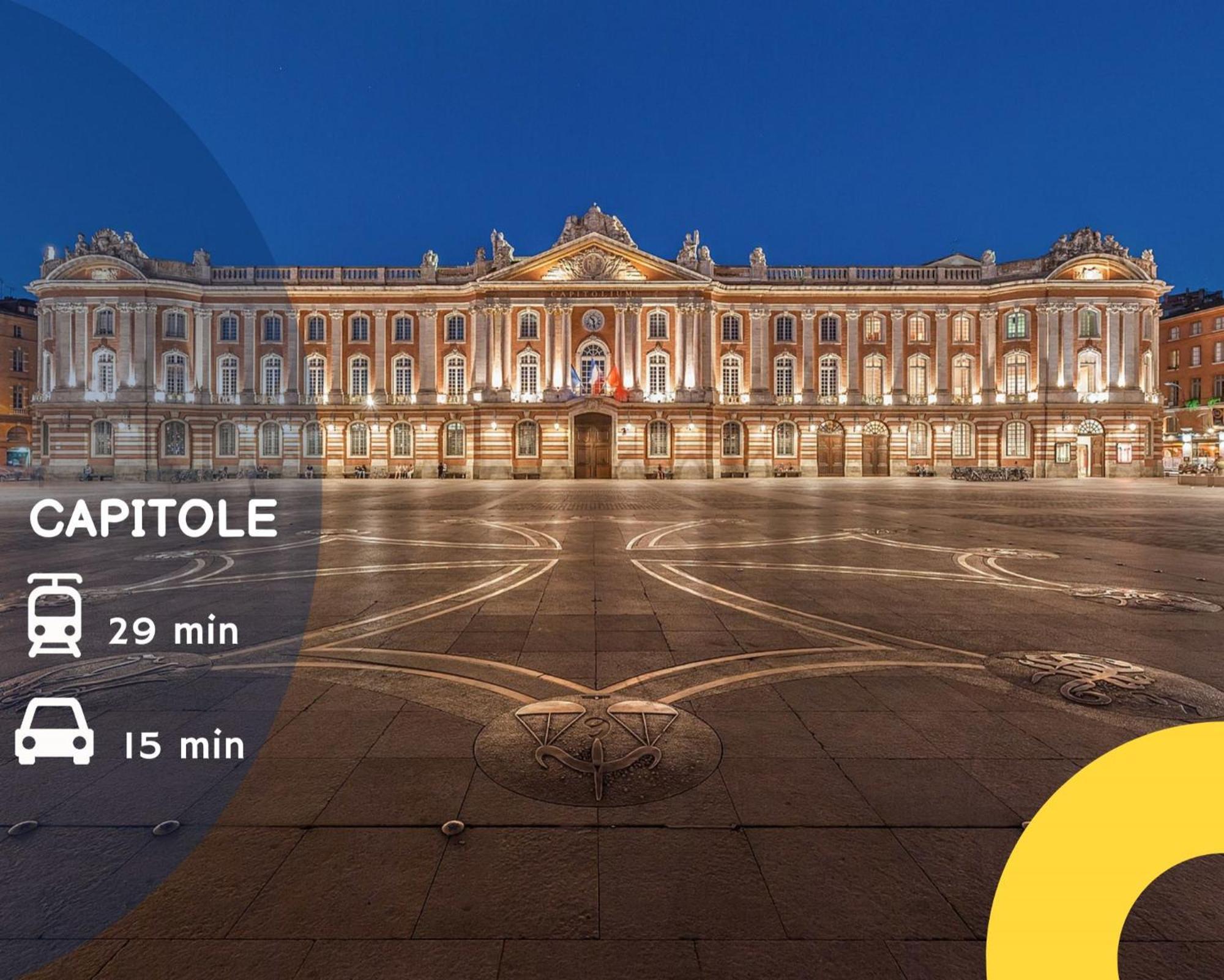 Apartment Ancely Neuf Deco Aero - Parking Gratuit - Proche Blagnac Toulouse