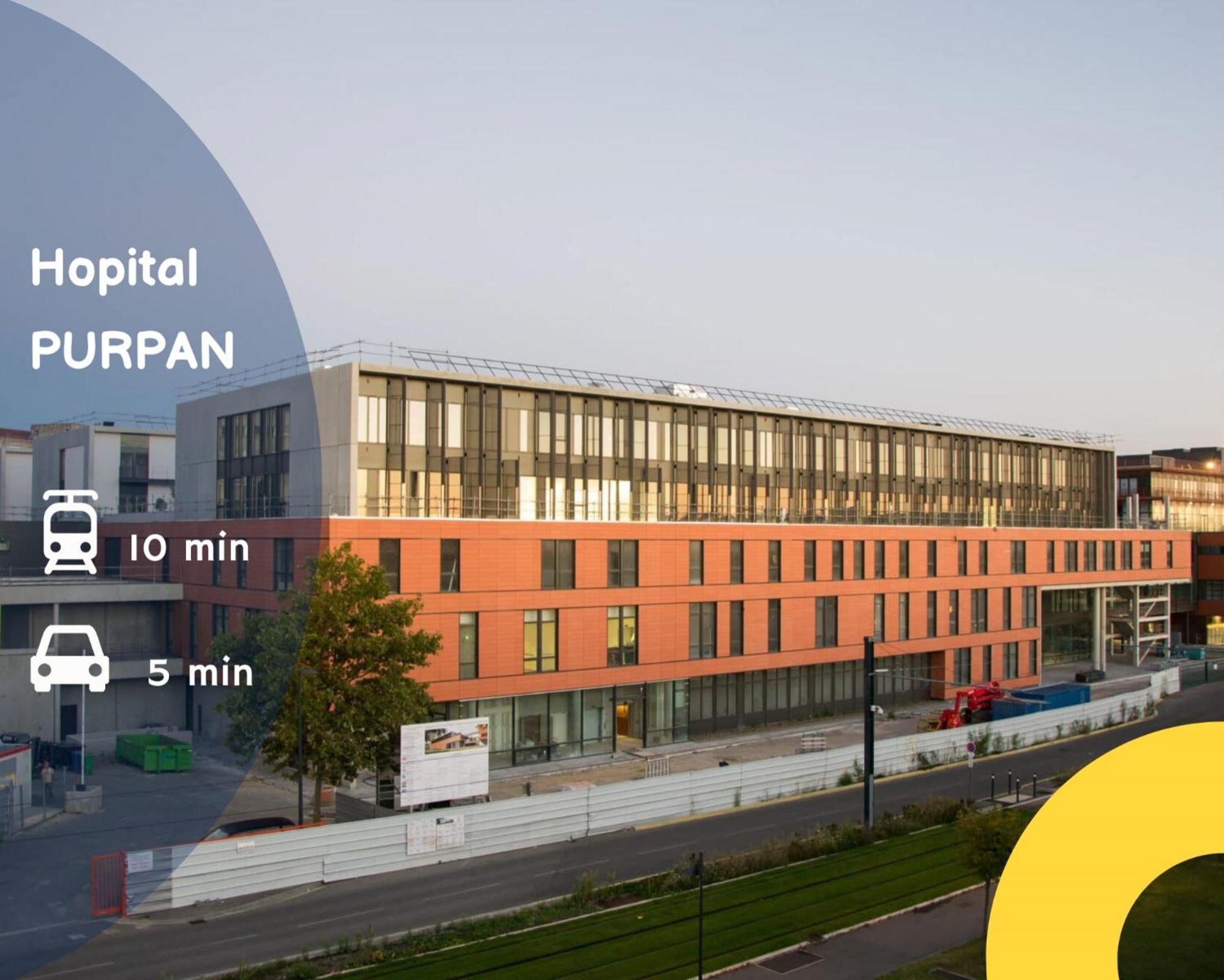 Ancely Neuf Deco Aero - Parking Gratuit - Proche Blagnac Toulouse
