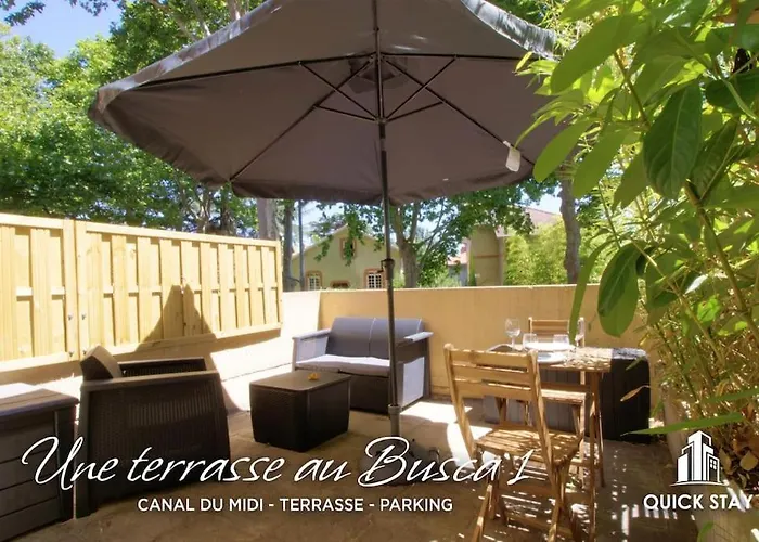 Studio Parking Terrasse Fibre