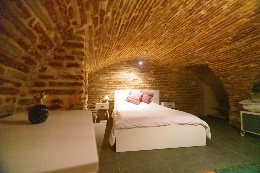 Apartment Le Nightflyer T2 Atypique De Brique Et En Cave Toulouse