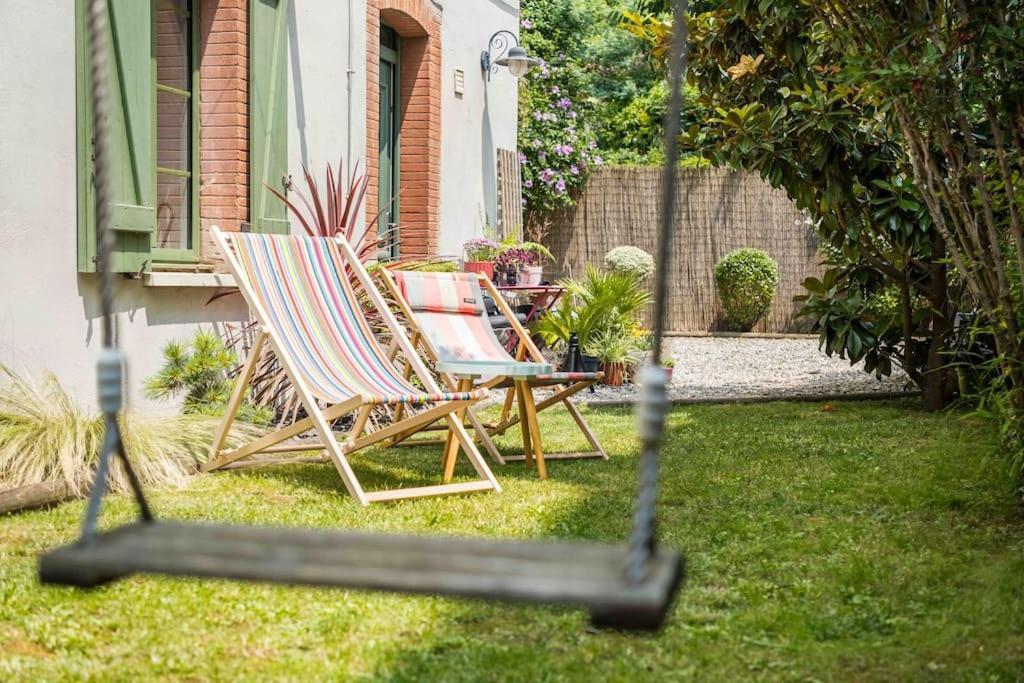T5 Renove Avec Bureau Jardin Et Parking En Centre * Toulouse