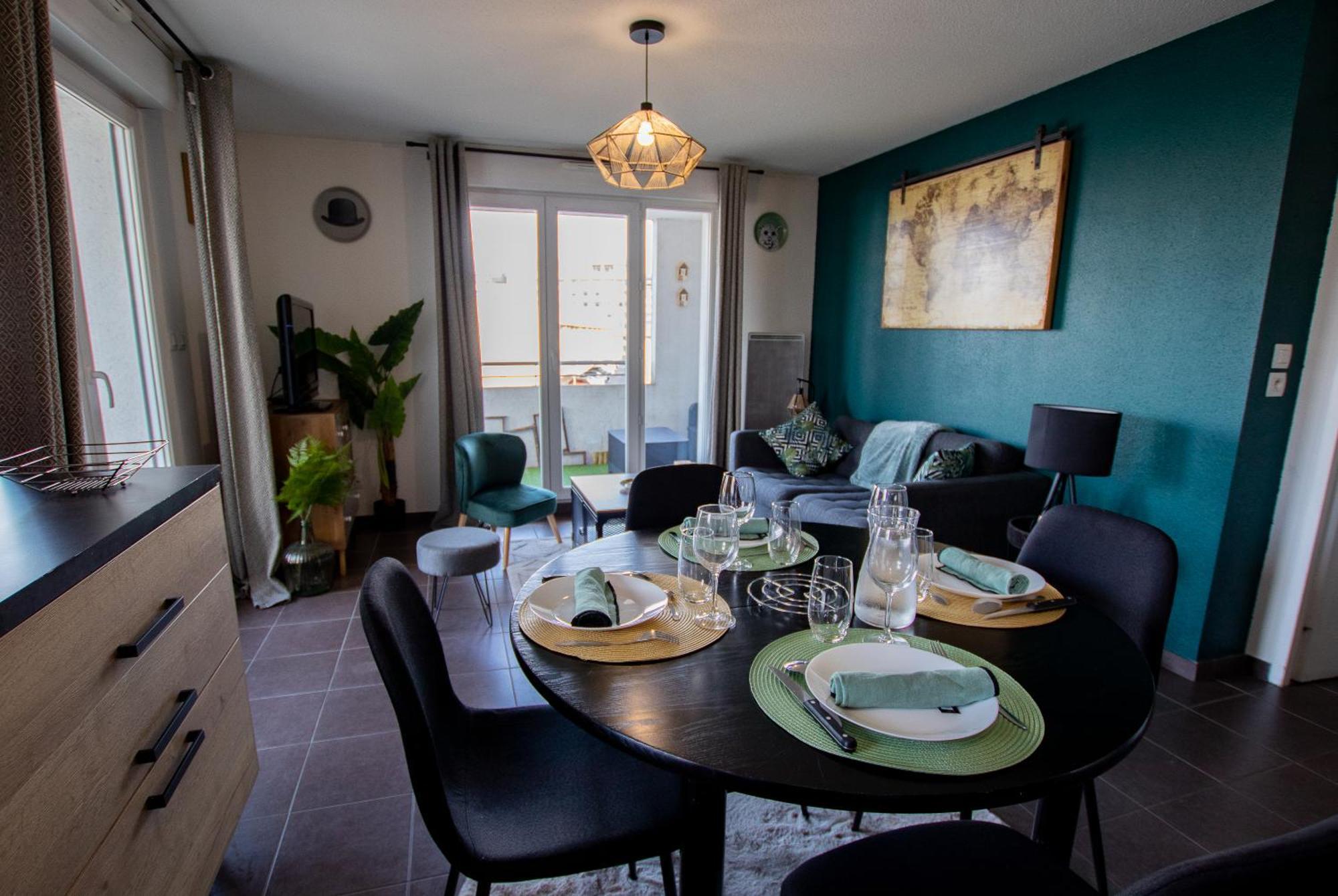 Chouette , Un T3 Cozy Proche Du Metro Et Parking Prive A Disposition