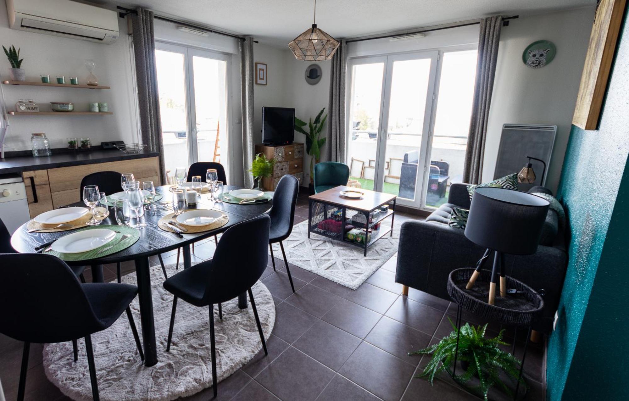 Chouette , Un T3 Cozy Proche Du Metro Et Parking Prive A Disposition