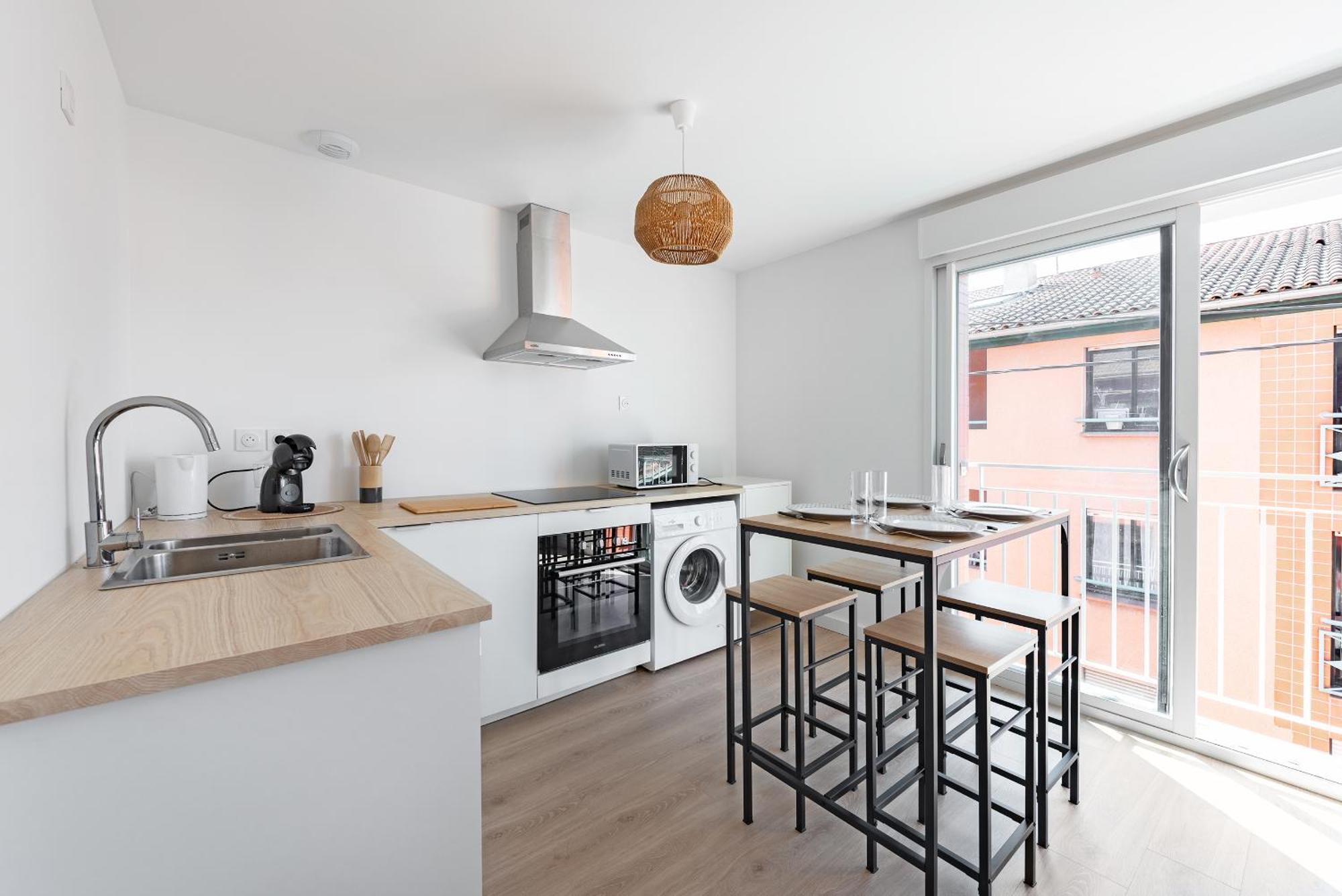 T2 Avec Parking Gratuit - Proximite Gare Apartment Toulouse
