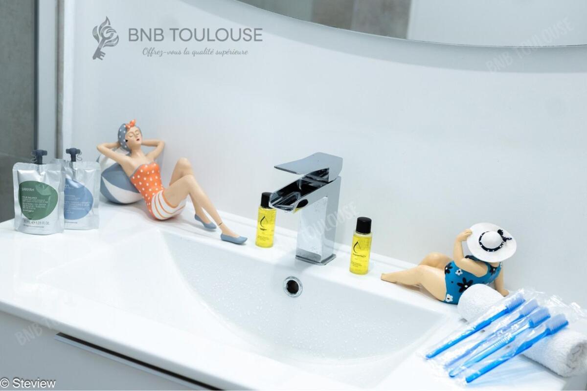 Appartement - Refuge Urbain - Clim - Terrasse - Parking - Wifi - Proche Transports Toulouse