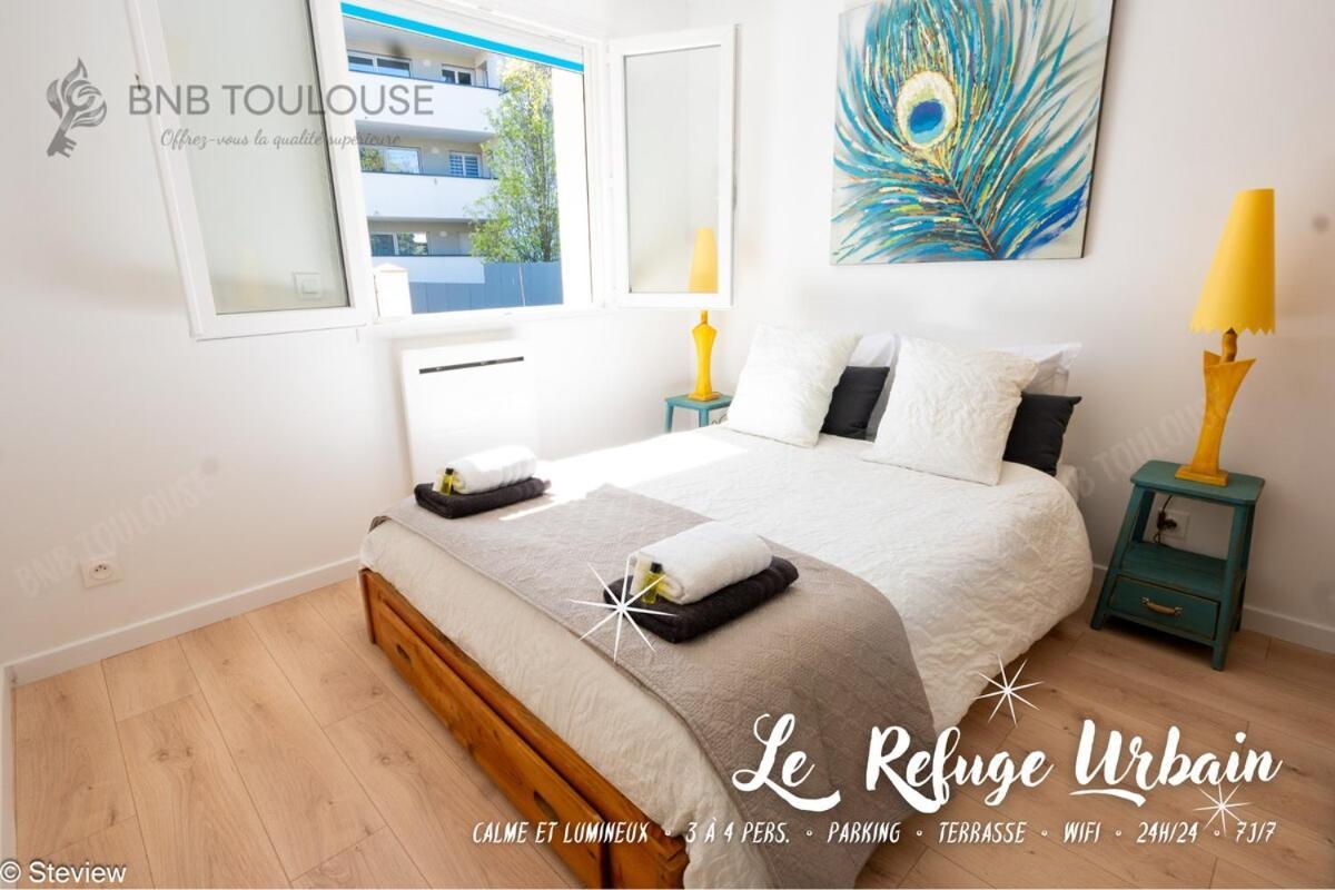 - Refuge Urbain - Clim - Terrasse - Parking - Wifi - Proche Transports
