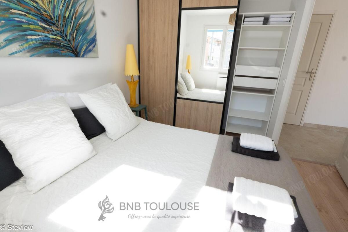 - Refuge Urbain - Clim - Terrasse - Parking - Wifi - Proche Transports Appartement Toulouse